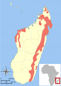 Par IUCN Red List of Threatened Species, species assessors and the authors of the spatial data., CC BY-SA 3.0, https://commons.wikimedia.org/w/index.php?curid=12634770